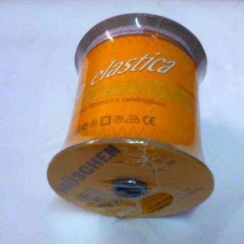 Foto Treccia elastica muschen n.8 x 100 mt. bco