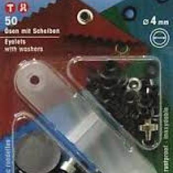 Foto Occhielli con rondelle mm.4 pz.50 542409