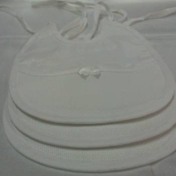 Foto 4 Bavaglini piquet millerighe art. CUBV495 pz.3