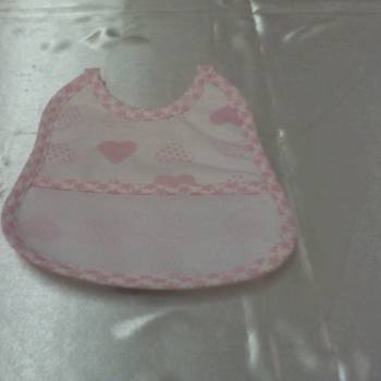 Foto 3 Bavaglini millerighe cuore/stelle pz.3 art. CUBV873