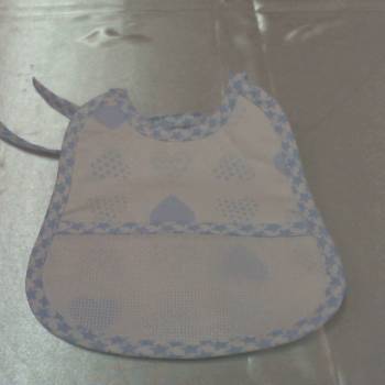 Foto 4 Bavaglini millerighe cuore/stelle pz.3 art. CUBV873