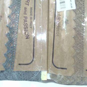 Foto 2 Merletto cotone e lino art. 2710L mt.20