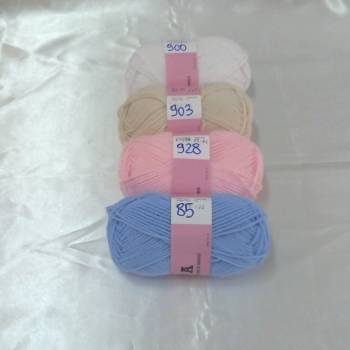 Foto Lana pupa 40% acrilico 60%lana cf.10x50gr.