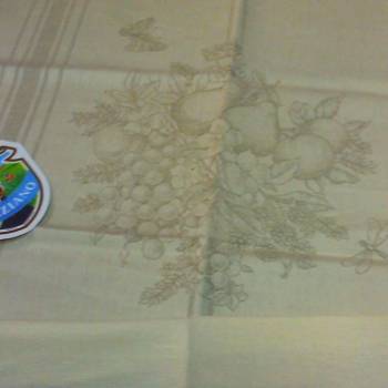 Foto 2 Strofinaccio Fruit m/lino 4pz ass. 60x75